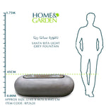 SANTA RITA LIGHT GREY FOUNTAIN