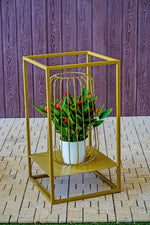 MENTON GOLD IRON STAND - ستاند حديد ذهبي